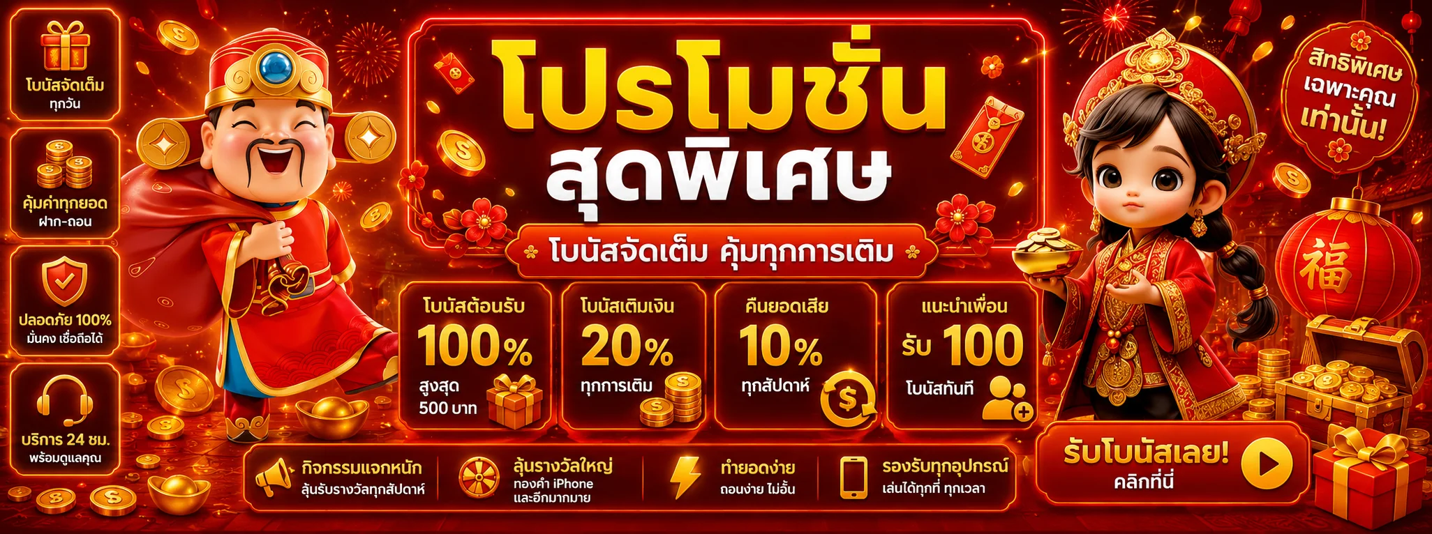 โปรโมชั่นแนะนำ emuay555